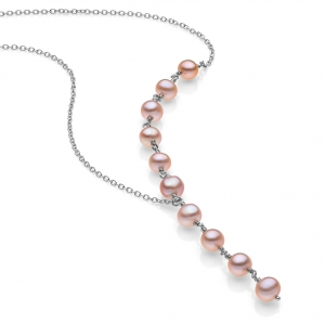 Collana in Argento con perle di fiume